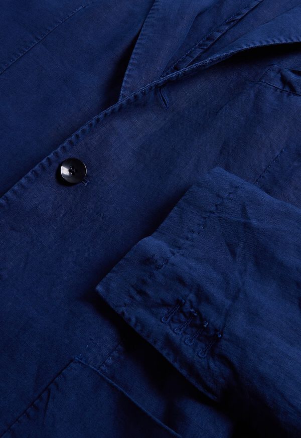 Paul Stuart Linen Garment Dyed Jacket, image 2