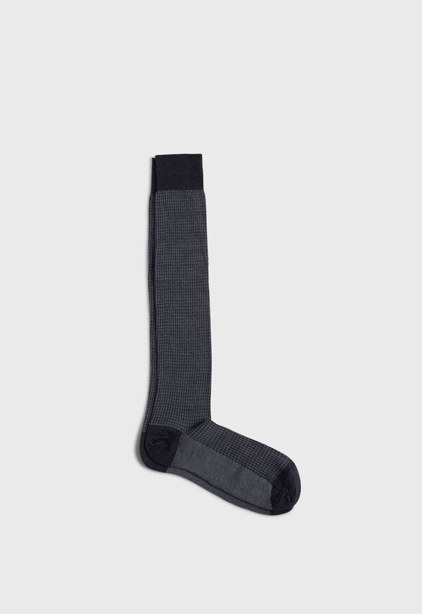 Paul Stuart Houndstooth Sock, image 1
