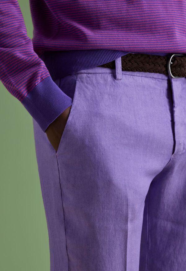 Paul Stuart Garment Washed Linen Pant, image 5