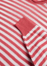 Paul Stuart Linen & Cotton Rollneck Stripe Sweater, thumbnail 2
