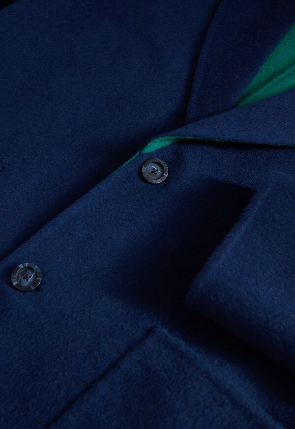 Paul Stuart Reversible Double Face Cashmere Overcoat, image 4
