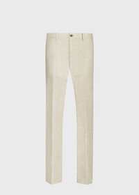 Paul Stuart Tan Linen Pant, thumbnail 1