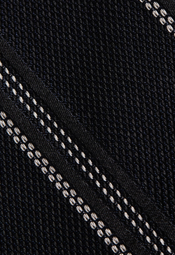 Paul Stuart Silk Grenadine Stripe Tie, image 3