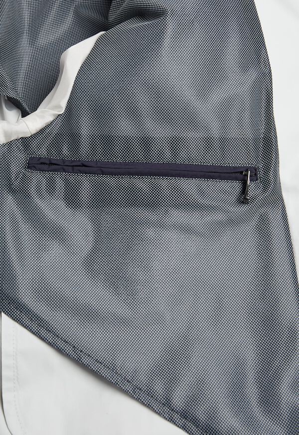 Paul Stuart Partially Lined Nylon Rain Coat, image 5