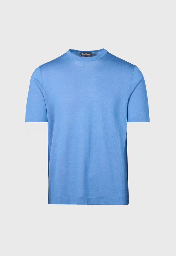 Paul Stuart Silk Short Sleeve T-Shirt, image 1