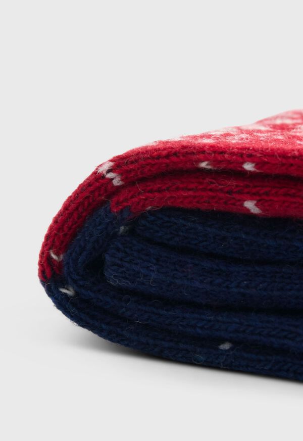 Paul Stuart Reindeer & Pine Tree Sock, image 2