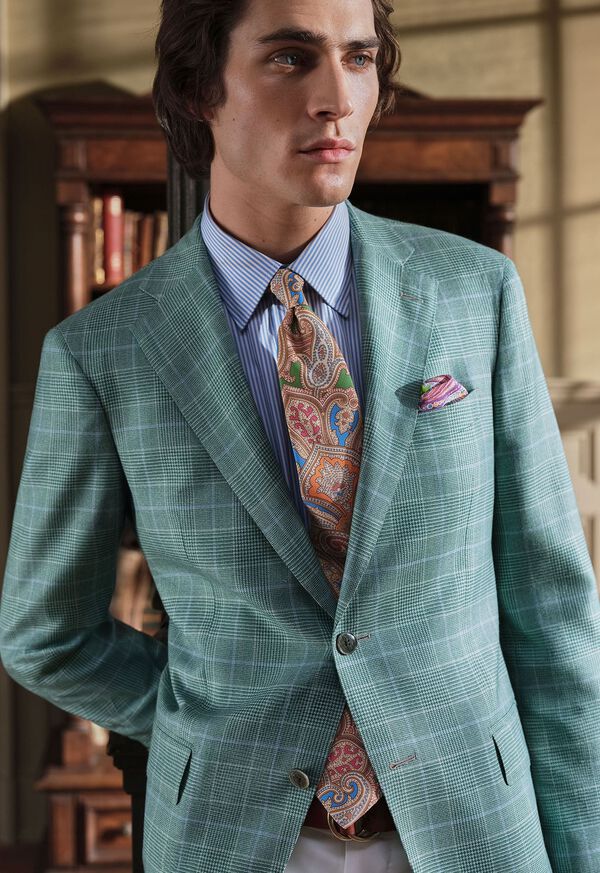 Paul Stuart Bengal Stripe Slim Fit Dress Shirt, image 2
