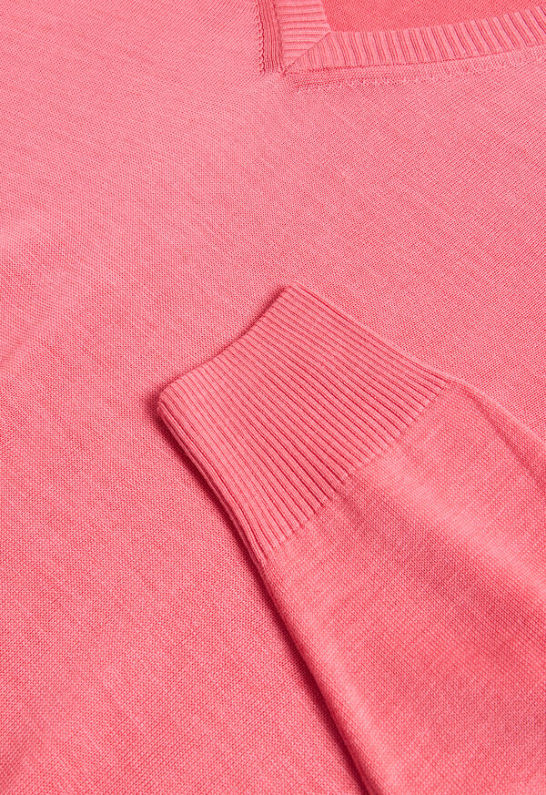 Paul Stuart Silk V-Neck Sweater, image 2