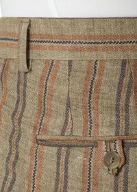 Paul Stuart Deco Stripe Linen Trouser, thumbnail 3