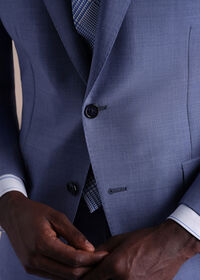 Paul Stuart Textured Solid Wool Suit, thumbnail 3