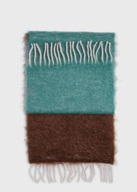Paul Stuart Colorblock Mohair Scarf, thumbnail 2