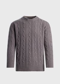 Paul Stuart Cashmere Cable Crewneck, thumbnail 1