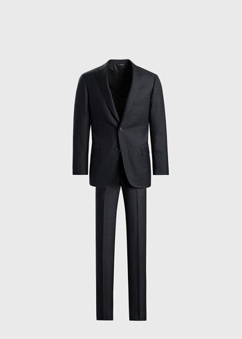 Paul Stuart Super 130s Wool Stripe Paul Suit
