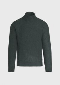 Paul Stuart Cashmere Pique Turtleneck Sweater, thumbnail 1