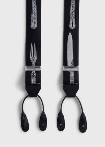 Paul Stuart Knife & Fork Suspenders