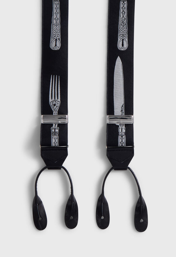 Paul Stuart Knife & Fork Suspenders, image 2
