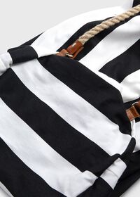 Paul Stuart Two Tone Stripe Canvas Sailor Bag, thumbnail 5