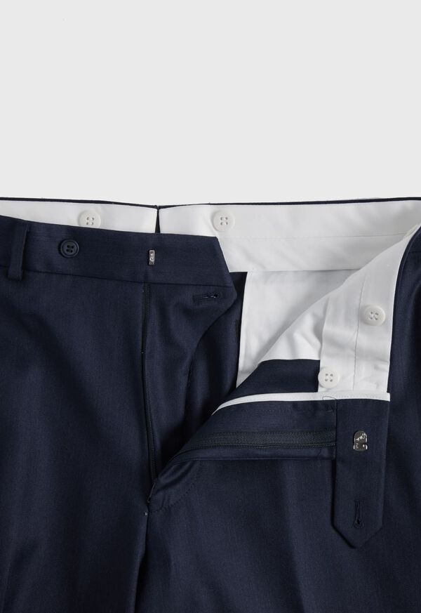 Paul Stuart Super 110s Wool Mid Blue Trouser, image 2
