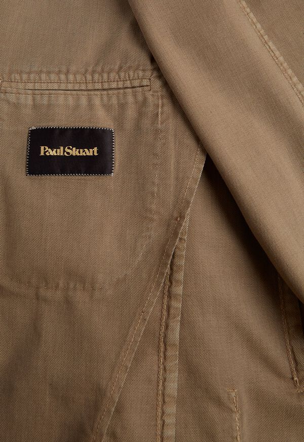 Paul Stuart Tan Garment Dyed Jacket, image 3