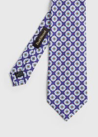 Paul Stuart Medallion Print Tie, thumbnail 1