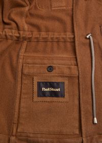 Paul Stuart Garment Washed Cashmere Safari Jacket, thumbnail 5