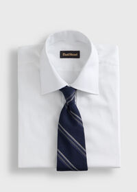 Paul Stuart Silk Grenadine Stripe Tie, thumbnail 2