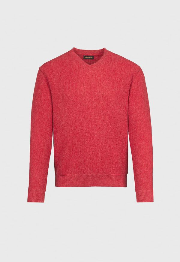 Paul Stuart Classic Alpaca Links V-Neck Sweater, image 7