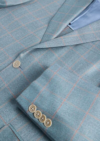 Paul Stuart Windowpane Bamboo Jacket, thumbnail 2