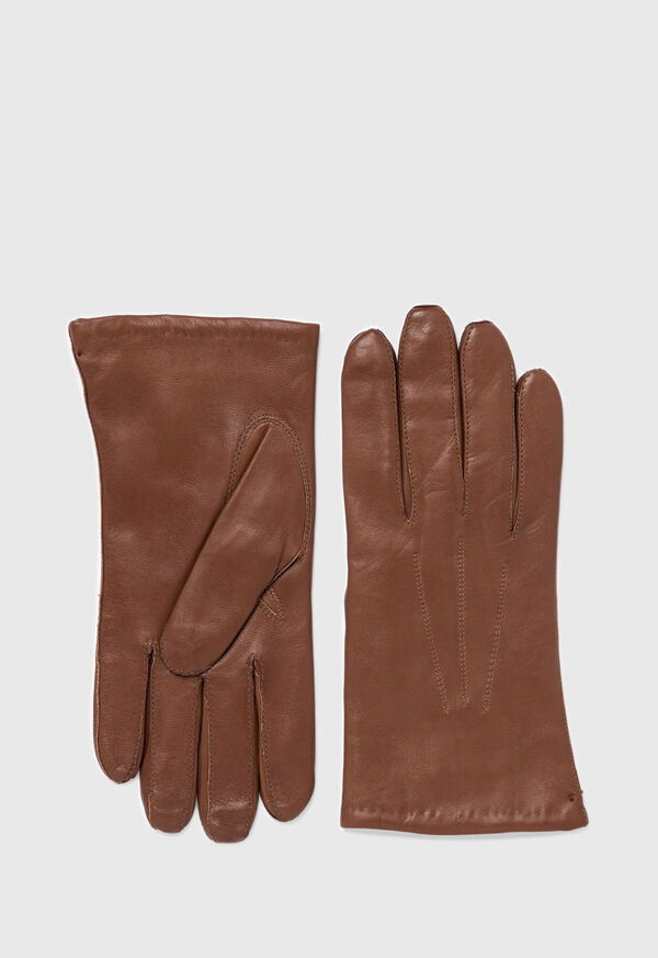 Paul Stuart Lambskin Cashmere Lined Gloves, image 1