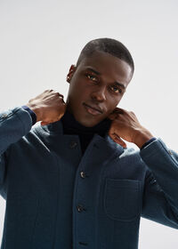 Paul Stuart Boucl&eacute; Nehru Soft Jacket, thumbnail 7