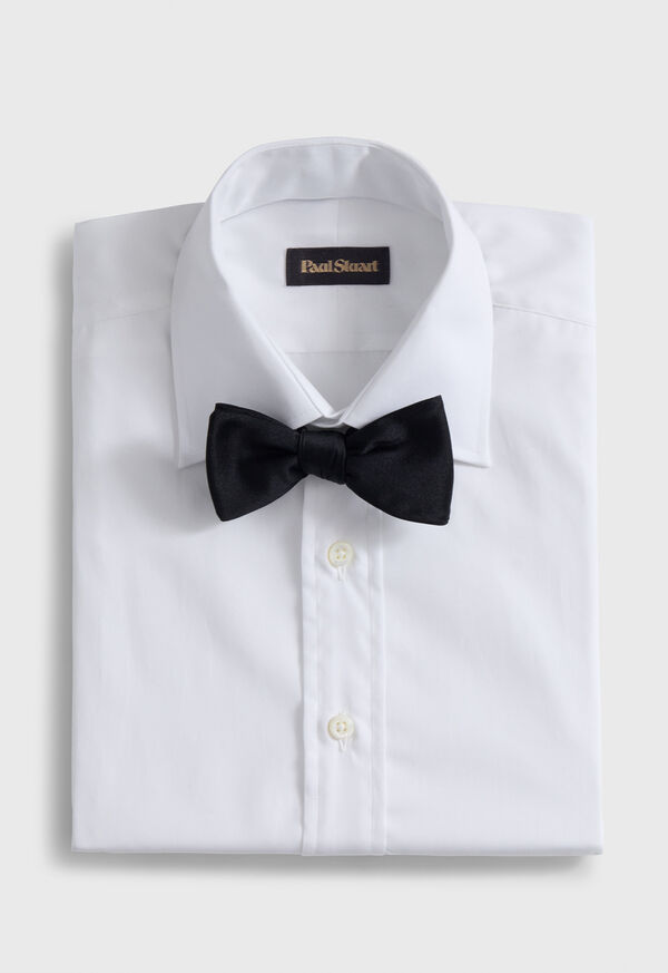 Paul Stuart Banded Satin Bowtie, image 2