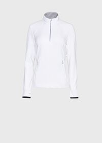 Paul Stuart Zero Restriction Performance Quarter Zip, thumbnail 1