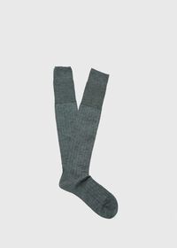 Paul Stuart Ribbed Socks with Dots, thumbnail 1