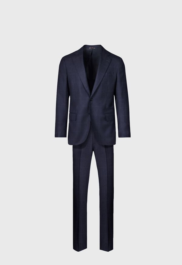 Paul Stuart Plaid Flannel Suit, image 1