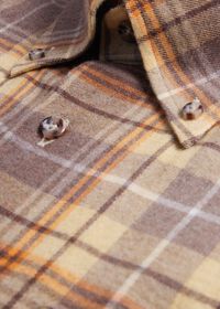 Paul Stuart Flannel Plaid Sport Shirt, thumbnail 3