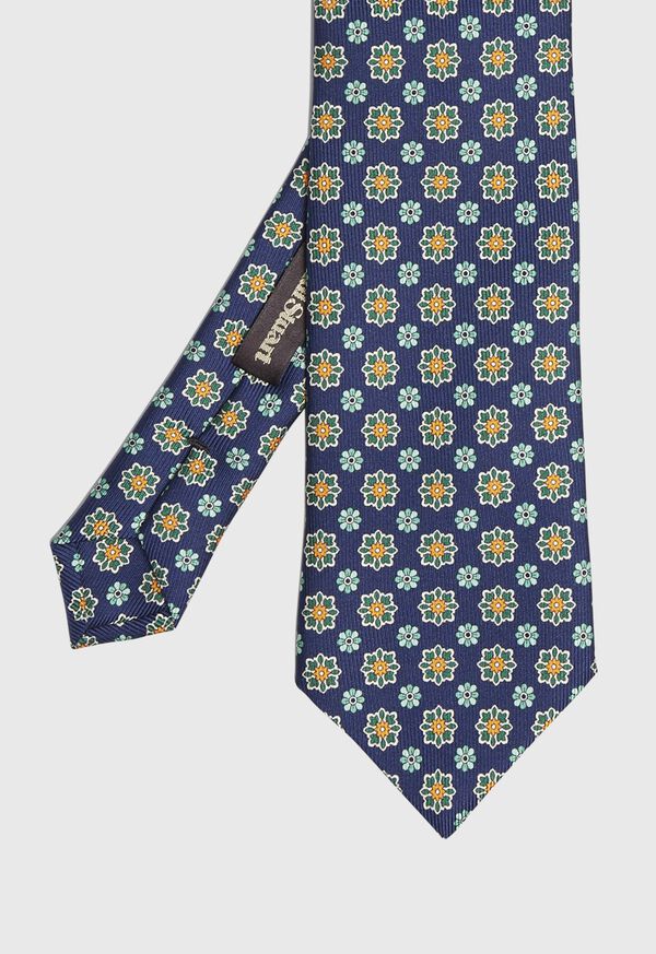 Paul Stuart Floral Medallion Tie, image 1