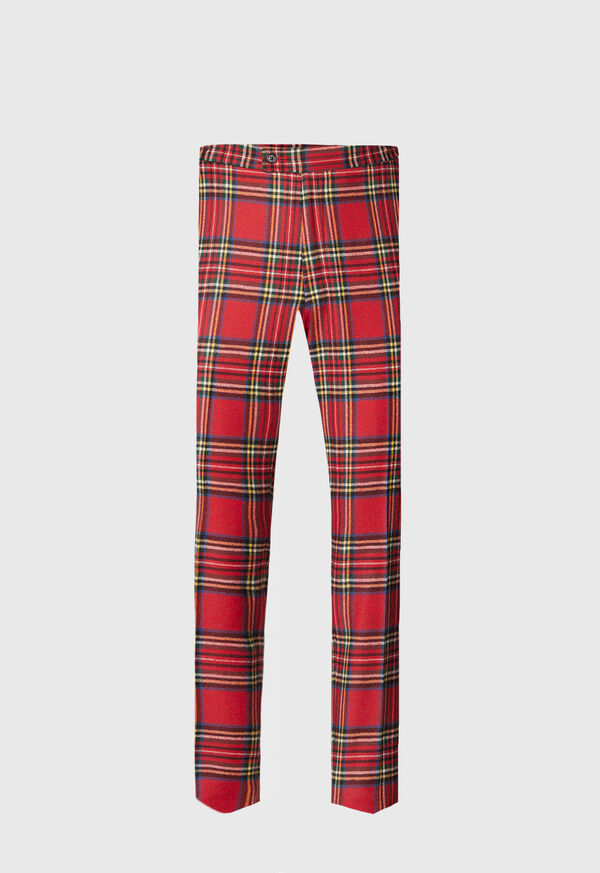 Paul Stuart Wool Plaid Harley Trouser, image 1