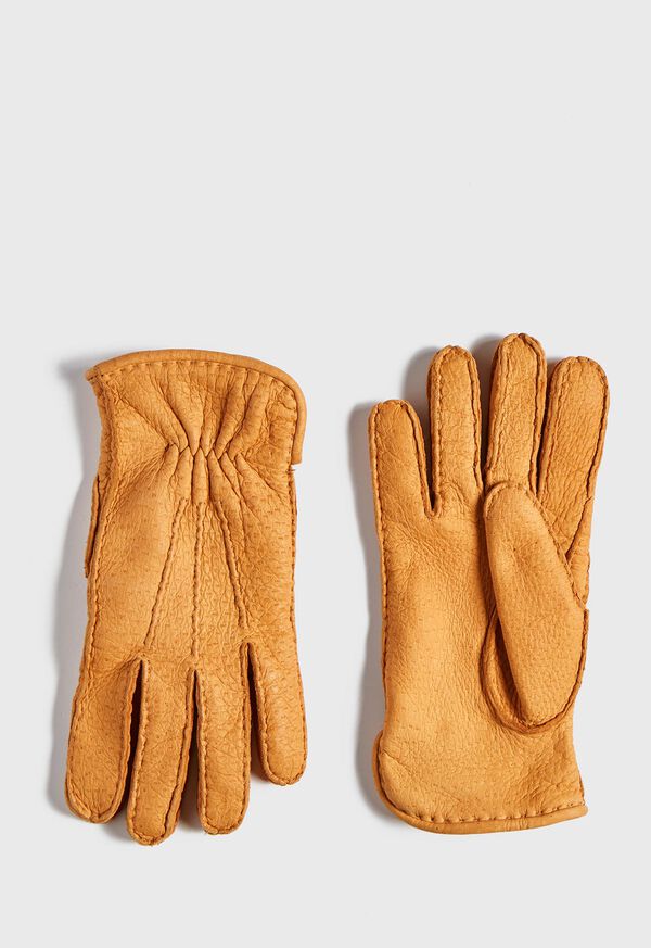 Paul Stuart Peccary Cashmere Lined Glove, image 1