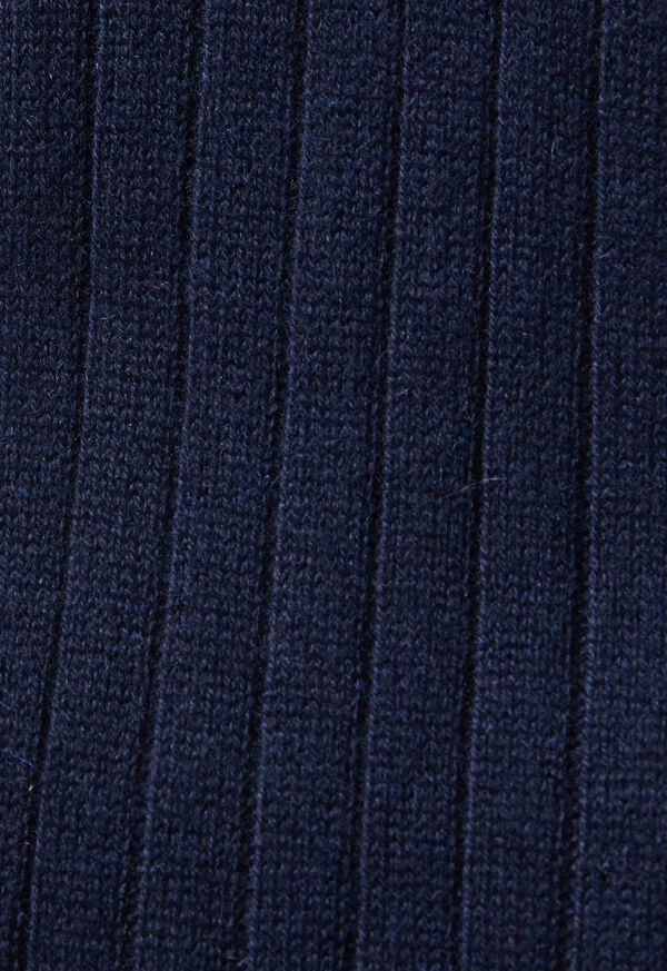 Paul Stuart Cashmere Ribbed Sock, image 3