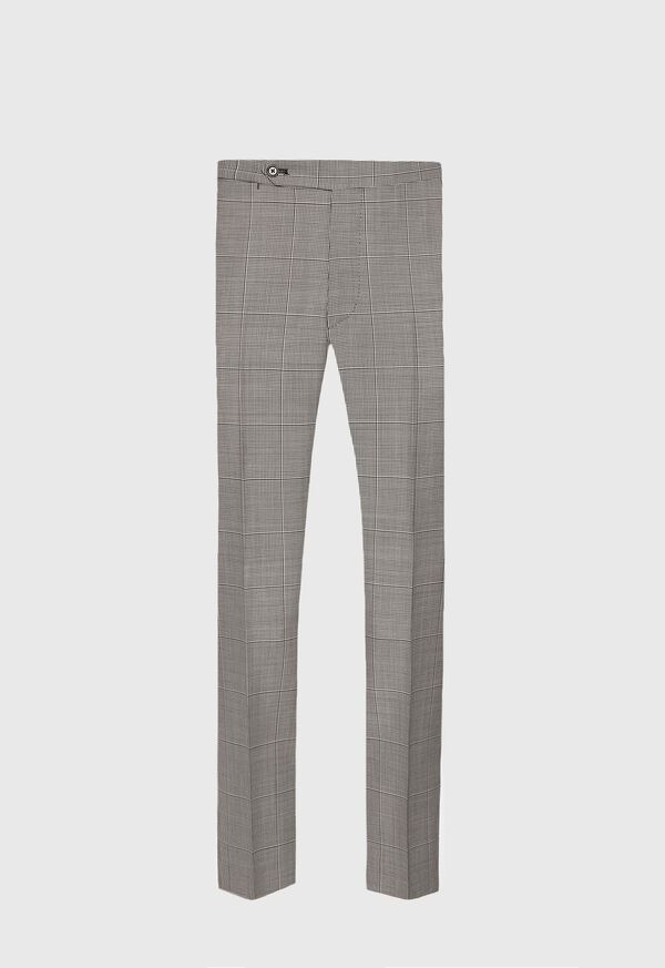 Paul Stuart Black and White Plaid Suit, image 5