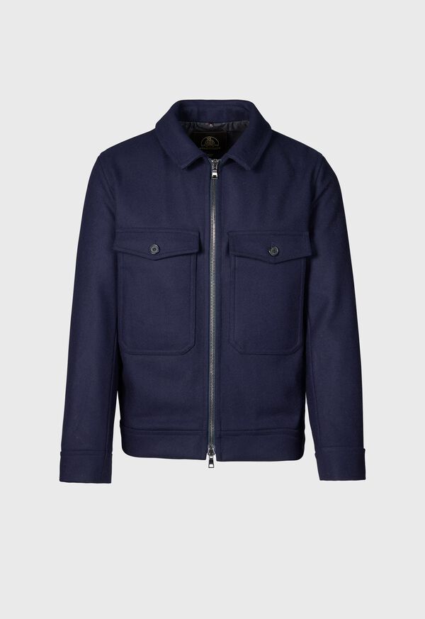 Paul Stuart Wool Zip Jacket, image 1