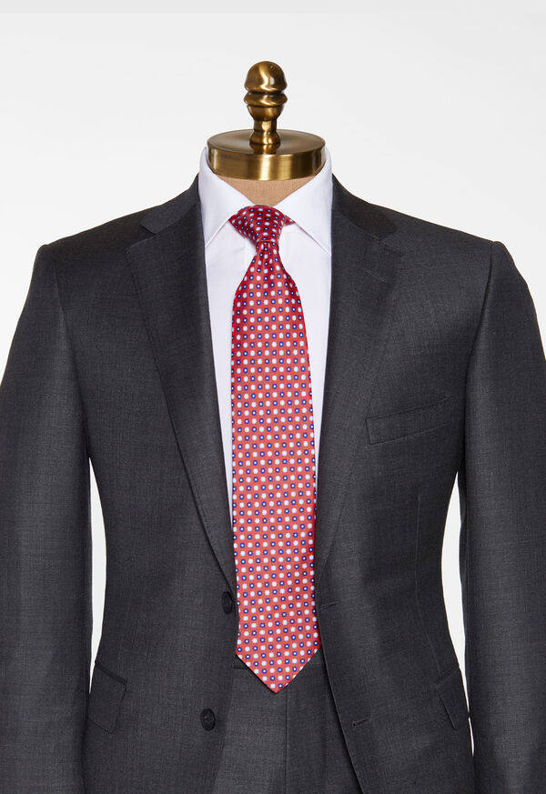Paul Stuart Small Floral Silk Tie, image 2