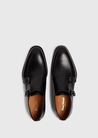 Paul Stuart Morgan Leather Double Monk Strap, thumbnail 3