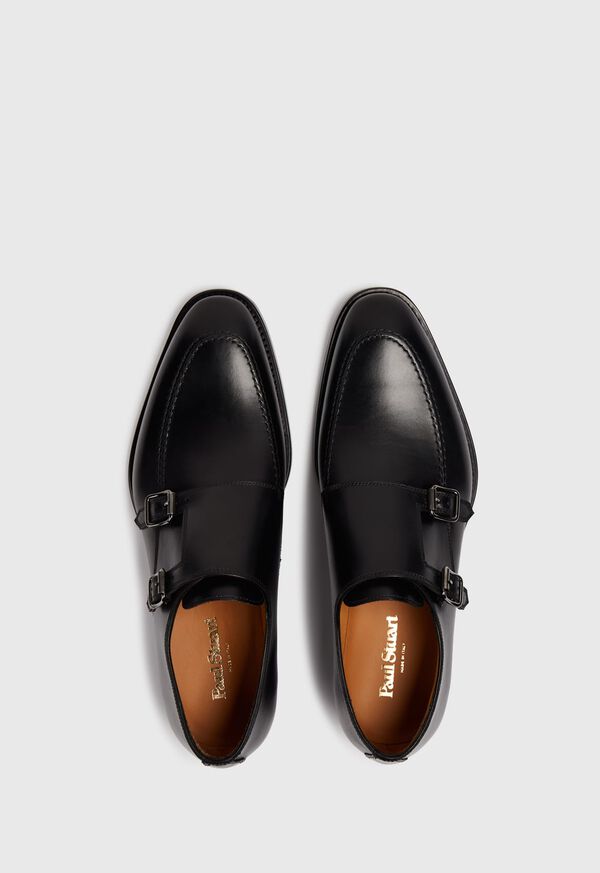 Paul Stuart Morgan Leather Double Monk Strap, image 3
