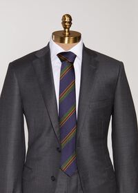 Paul Stuart Tricolor Stripe Tie, thumbnail 2