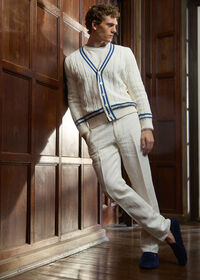 Paul Stuart Linen Dress Trousers, thumbnail 2