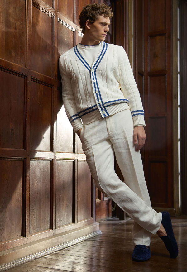 Paul Stuart Linen Dress Trousers, image 2