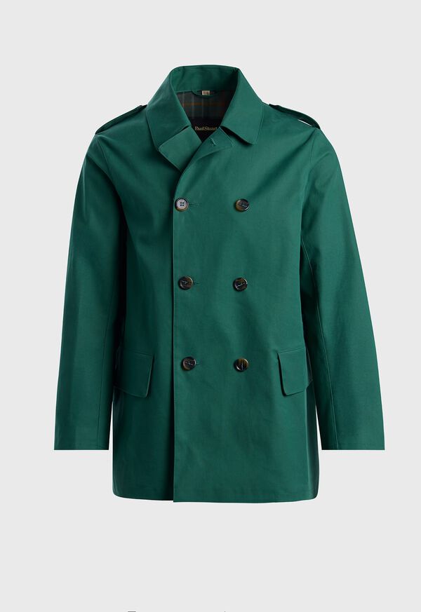 Paul Stuart Double Breasted Raincoat, image 1