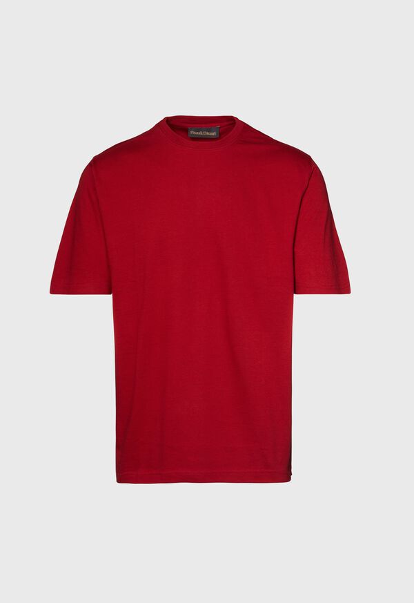 Paul Stuart Pima Cotton Short Sleeve Crewneck T-Shirt, image 1