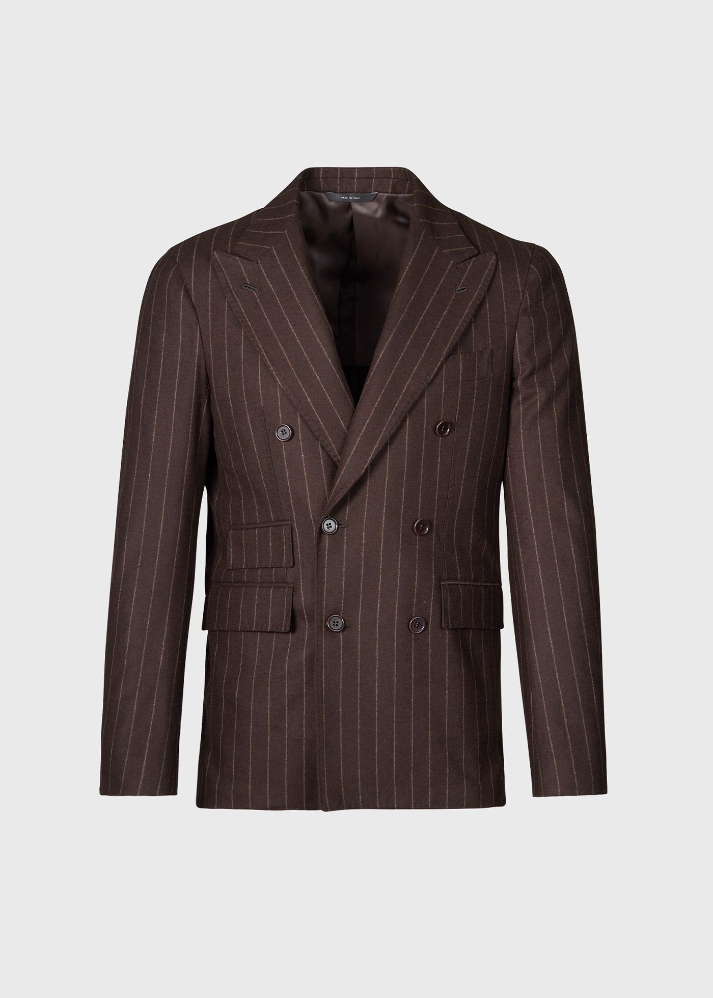 Chalk Stripe Flannel Suit